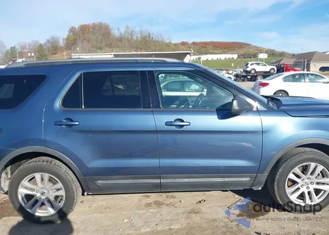 2018 Ford Explorer Xlt z USA, uszkodzony, nr VIN 1FM5K8DHXJGC07062